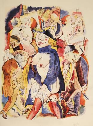 Dec. 17, 2014 - George Grosz, painting, Germany, 1920 s, historical, - ZUMAg14