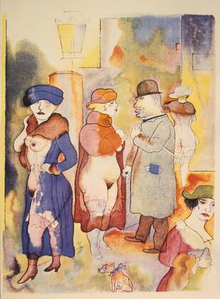 Dec. 17, 2014 - George Grosz, painting, Germany, 1920 s, historical, - ZUMAg14