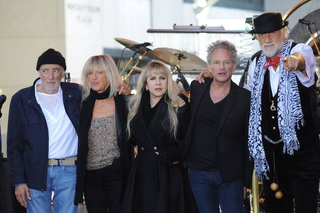 Oct. 9, 2014 - New York, NY, USA - October 9, 2014 New York City..Fleetwood Mac performing on NBC Today on October 9, 2014 in New York City  - ZUMAny1
