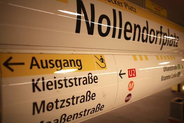 Germany, Berlin, Nollendorfplatz is an Berlin U Bahn station located on the U1, the U2, the U3, and the U4. It opened in 1902 and today is the only station in Berlin that is served by four metro lines. Copyright: xBennettxDeanx xEyexUbiquitous 904_14_20094653