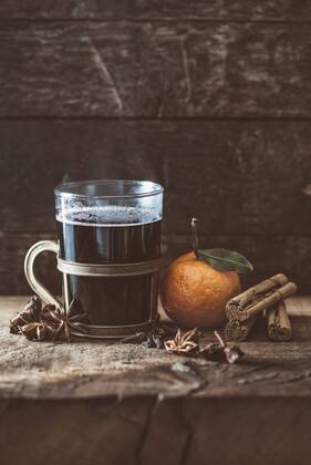 Hot winter punch with spices  IPF000264