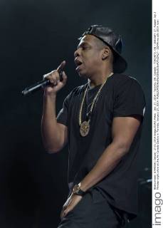 Jan. 27, 2014 - Toronto, ON, Canada - TORONTO, ON - JANUARY 27: Rapper Jay Z Monday night show at the Air Canada Centre in Toronto, January 27, 2014. - ZUMArms