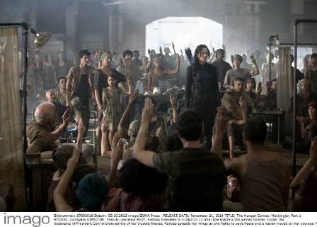 RELEASE DATE: November 21, 2014 TITLE: The Hunger Games: Mockingjay Part 1 STUDIO: Lionsgate DIRECTOR: Francis Lawrence PLOT: Katniss Everdeen is in District 13 after she shatters the games forever. Under the leadership of President Coin and the advice of her trusted friends, Katniss spreads her wings as she fights to save Peeta and a nation moved by her courage PICTURED: JENNIFER LAWRENCE as Katniss Everdeen ( - ZUMAl90