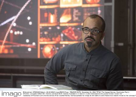 RELEASE DATE: November 21, 2014 TITLE: The Hunger Games: Mockingjay Part 1 STUDIO: Lionsgate DIRECTOR: Francis Lawrence PLOT: Katniss Everdeen is in District 13 after she shatters the games forever. Under the leadership of President Coin and the advice of her trusted friends, Katniss spreads her wings as she fights to save Peeta and a nation moved by her courage PICTURED: JEFFREY WRIGHT as Beetee ( - ZUMAl90