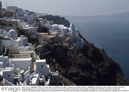 Griechenland Griechenland, 19800520, Santorin