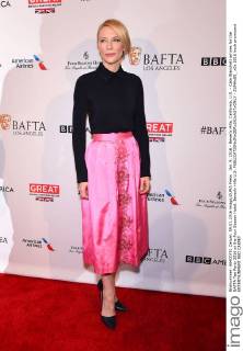 Jan. 9, 2016 - Beverly Hills, California, U.S. - Cate Blanchett arrives for the BAFTA Tea Party 2016 at the Four Season Hotel. Beverly Hills U.S. - ZUMAo05_