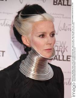 Sept. 20, 2012 - New York, New York, U.S. - DAPHNE GUINNESS attends the 2012 New York City Ballet Fall Gala.honoring designer Valentino Garavani held at the David H. Koch Theater at Lincoln Center. - ZUMAk03