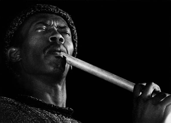 The cornetist Don CHERRY. - 1968 - Germany Berlin - The cornetist Don CHERRY. - Concert in Berlin ; - 1968 ; - Credit : ; -  - ACHTUNG: credit-Nennung imago Philippe Gras ist absolut notwendig PhilippexGrasx xLexPictorium LePictorium_0017780