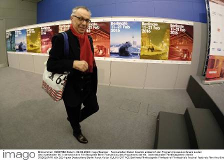 Festivalleiter Dieter Kosslick anlässlich der Programmpressekonferenz zu den bevorstehenden 66. Internationalen Filmfestspiele Berlin Vorstellung des Programms der 66. Internationalen Filmfestspiele in Berlin IFB2016PrPK