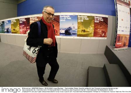 Festivalleiter Dieter Kosslick anlässlich der Programmpressekonferenz zu den bevorstehenden 66. Internationalen Filmfestspiele Berlin Vorstellung des Programms der 66. Internationalen Filmfestspiele in Berlin IFB2016PrPK