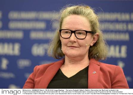 Maryanne Redpath (leiterin Sektion Generation der Berlinale) anlässlich der Programmpressekonferenz zu den bevorstehenden 66. Internationalen Filmfestspiele Berlin Vorstellung des Programms der 66. Internationalen Filmfestspiele in Berlin IFB2016PrPK