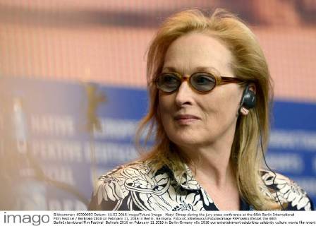 Meryl Streep during the jury press conference at the 66th Berlin International Film Festival Berlinale 2016 on February 11, 2016 in Berlin, Germany. Foto:xC.xNiehausx xFuturexImage