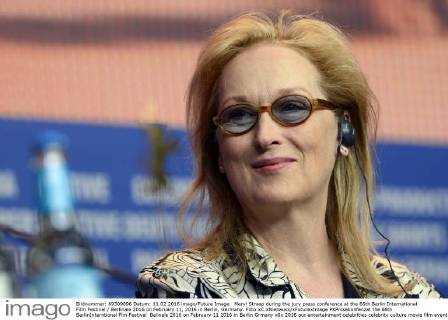 Meryl Streep during the jury press conference at the 66th Berlin International Film Festival Berlinale 2016 on February 11, 2016 in Berlin, Germany. Foto:xC.xNiehausx xFuturexImage