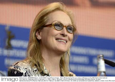 Meryl Streep during the jury press conference at the 66th Berlin International Film Festival Berlinale 2016 on February 11, 2016 in Berlin, Germany. Foto:xC.xNiehausx xFuturexImage