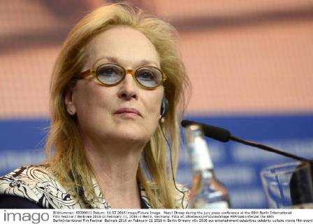 Meryl Streep during the jury press conference at the 66th Berlin International Film Festival Berlinale 2016 on February 11, 2016 in Berlin, Germany. Foto:xC.xNiehausx xFuturexImage