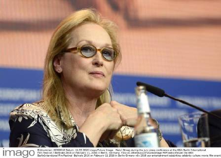 Meryl Streep during the jury press conference at the 66th Berlin International Film Festival Berlinale 2016 on February 11, 2016 in Berlin, Germany. Foto:xC.xNiehausx xFuturexImage
