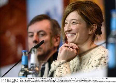 Nick James und Alba Rohrwacher during the jury press conference at the 66th Berlin International Film Festival Berlinale 2016 on February 11, 2016 in Berlin, Germany. Foto:xC.xNiehausx xFuturexImage
