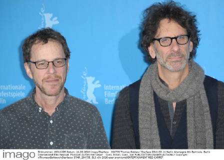 204735 Thomas Bohlen Starface 2016-02-11 Berlin Allemagne 6th Berlinale. Berlin International Film Festival. Photocall du film Hail Cesar! . Coen, Ethan; Coen, Joel  Copyright: xThomasxBohlenx xStarfacex STAR_204735_013