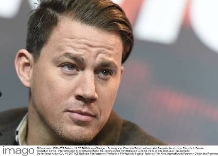 Schauspieler Channing Tatum während der Pressekonferenz zum Film -Hail, Caesar- anlässlich der 65. Internationalen Filmfestspiele Berlin 66. Internationale Filmfestspiele in Berlin IFB2016