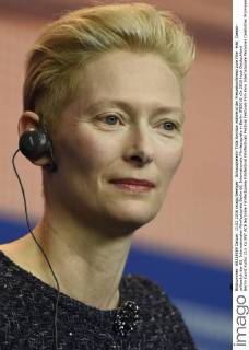 Schauspielerin Tilda Swinton während der Pressekonferenz zum Film -Hail, Caesar- anlässlich der 65. Internationalen Filmfestspiele Berlin 66. Internationale Filmfestspiele in Berlin IFB2016