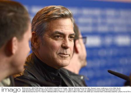 George Clooney during the Hail, Caesar! press conference at the 66th Berlin International Film Festival Berlinale 2016 on February 11, 2016 in Berlin, Germany. Foto:xC.xNiehausx xFuturexImage