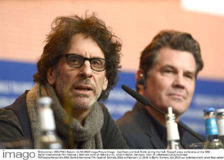 Joel Coen und Josh Brolin during the Hail, Caesar! press conference at the 66th Berlin International Film Festival Berlinale 2016 on February 11, 2016 in Berlin, Germany. Foto:xC.xNiehausx xFuturexImage