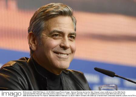 George Clooney during the Hail, Caesar! press conference at the 66th Berlin International Film Festival Berlinale 2016 on February 11, 2016 in Berlin, Germany. Foto:xC.xNiehausx xFuturexImage