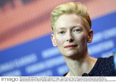 Tilda Swinton during the Hail, Caesar! press conference at the 66th Berlin International Film Festival Berlinale 2016 on February 11, 2016 in Berlin, Germany. Foto:xC.xNiehausx xFuturexImage