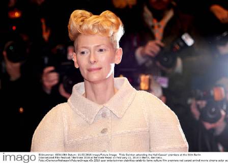Tilda Swinton attending the Hail Caesar! premiere at the 66th Berlin International Film Festival Berlinale 2016 at Berlinale Palast on February 11, 2016 in Berlin, Germany. Foto:xClemensxNiehausx xFuturexImage