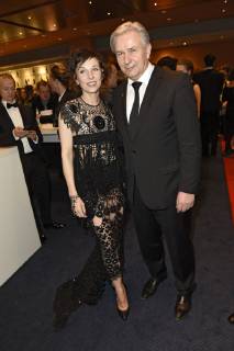 Meret Becker and Klaus Wowereit attending the Opening Party of the 66th Berlin International Film Festival Berlinale 2016 at Berlinale Palast on February 11, 2016 in Berlin, Germany. Foto:xFredericx xFuturexImage
