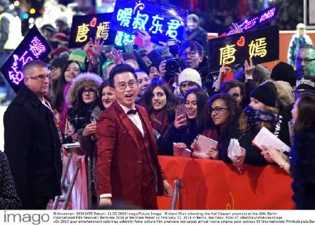 Richard Shen attending the Hail Caesar! premiere at the 66th Berlin International Film Festival Berlinale 2016 at Berlinale Palast on February 11, 2016 in Berlin, Germany. Foto:xT.xBartillax xFuturexImage