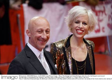 Oliver Hirschbiegel and Katja Eichinger attending the Hail Caesar! premiere at the 66th Berlin International Film Festival Berlinale 2016 at Berlinale Palast on February 11, 2016 in Berlin, Germany. Foto:xT.xBartillax xFuturexImage