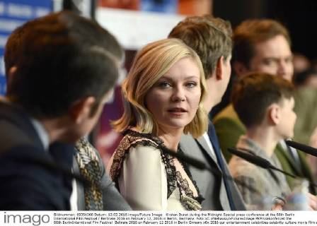 Kirsten Dunst during the Midnight Special press conference at the 66th Berlin International Film Festival Berlinale 2016 on February 12, 2016 in Berlin, Germany. Foto:xC.xNiehausx xFuturexImage