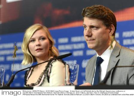 Kirsten Dunst und Jeff Nichols during the Midnight Special press conference at the 66th Berlin International Film Festival Berlinale 2016 on February 12, 2016 in Berlin, Germany. Foto:xC.xNiehausx xFuturexImage