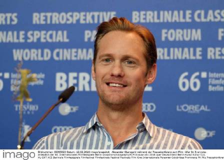 Alexander Skarsgard während der Pressekonferenz zum Film -War On Everyone- anlässlich der 66. Internationalen Filmfestspiele Berlin snapshot-photography K.M.Krause