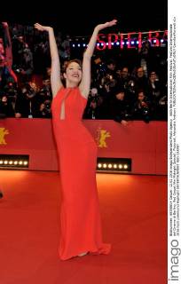 66th Berlin International Film Festival. Festival Internazionale del Cinema di Berlino. Red Carpet film Midnight Special . Pictured: Alexandra Anthony  CamillaxMorandi