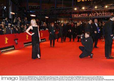Kirsten Dunst attending the Midnight Special premiere at the 66th Berlin International Film Festival Berlinale 2016 at Berlinale Palast on February 12, 2016 in Berlin, Germany. Foto:xD.xBedrosianx xFuturexImage