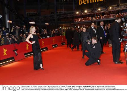 Kirsten Dunst attending the Midnight Special premiere at the 66th Berlin International Film Festival Berlinale 2016 at Berlinale Palast on February 12, 2016 in Berlin, Germany. Foto:xD.xBedrosianx xFuturexImage