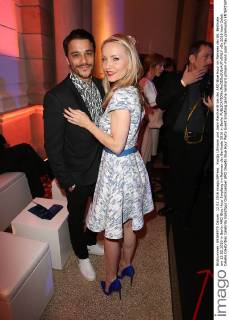 Kostja Ullmann und Janin Reinhardt bei der ARD Blue Hour im Rahmen der 66. Berlinale am 12.02.2016 in Berlin ARD Blue Hour Empfang im Rahmen der Berlinale 2016 in Berlin 