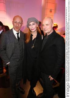 Oliver Hirschbiegel, Andrea Sawatzki und Christian Berkel bei der ARD Blue Hour im Rahmen der 66. Berlinale am 12.02.2016 in Berlin ARD Blue Hour Empfang im Rahmen der Berlinale 2016 in Berlin 