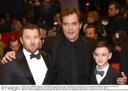 Joel Edgerton, Michael Shannon und Jaeden Lieberher attending the Midnight Special premiere at the 66th Berlin International Film Festival Berlinale 2016 at Berlinale Palast on February 12, 2016 in Berlin, Germany. Foto:xC.xNiehausx xFuturexImage