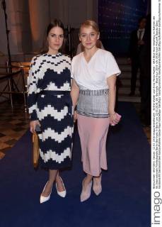 Birthe Wolter und Anna Maria Muehe - ARD Blue Hour Empfang im Rahmen der 66.Internationale Filmfestspiele Berlin Berlinale in Berlin am 12.02.2016. 66. Berlinale - Blue Hour 2016