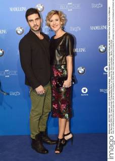 Wolke Hegenbarth mit Freund Oliver bei der ARD Blue Hour 2016 Party im Rahmen der Berlinale 2016 66. Internationale Filmfestspiele Berlin im Museum für Kommunikation. Berlin, 12.02.2016 Foto:xC.xNiehausx xFuturexImage