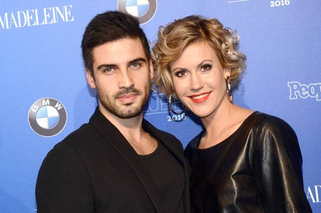 Wolke Hegenbarth mit Freund Oliver bei der ARD Blue Hour 2016 Party im Rahmen der Berlinale 2016 66. Internationale Filmfestspiele Berlin im Museum für Kommunikation. Berlin, 12.02.2016 Foto:xC.xNiehausx xFuturexImage