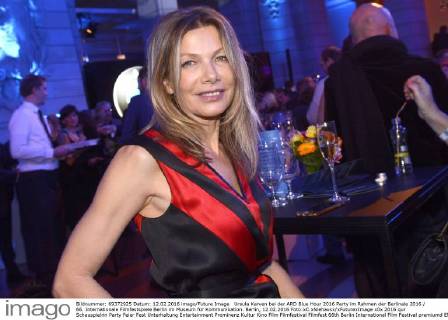 Ursula Karven bei der ARD Blue Hour 2016 Party im Rahmen der Berlinale 2016 66. Internationale Filmfestspiele Berlin im Museum für Kommunikation. Berlin, 12.02.2016 Foto:xC.xNiehausx xFuturexImage