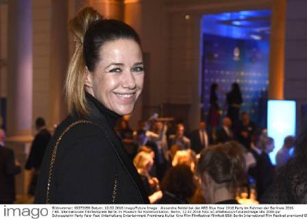 Alexandra Neldel bei der ARD Blue Hour 2016 Party im Rahmen der Berlinale 2016 66. Internationale Filmfestspiele Berlin im Museum für Kommunikation. Berlin, 12.02.2016 Foto:xC.xNiehausx xFuturexImage