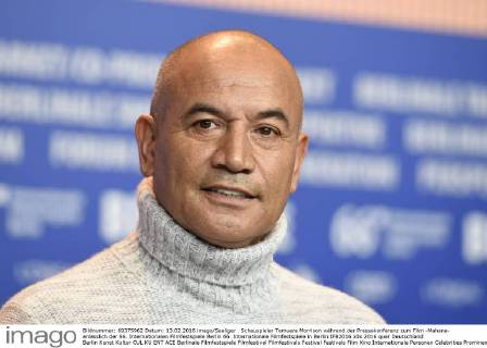 Schauspieler Temuera Morrison während der Pressekonferenz zum Film -Mahana- anlässlich der 66. Internationalen Filmfestspiele Berlin 66. Internationale Filmfestspiele in Berlin IFB2016