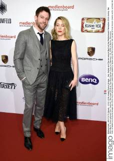 Ken Duken and Marisa Leonie Bach at the Medienboard Reception 2016 during the 66th Berlin International Film Festival Berlinale 2016 at The Ritz-Carlton hotel on February 13, 2016 in Berlin, Germany. Foto:xFredericx xFuturexImage