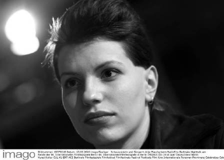 Schauspielerin und Sängerin Anja Plaschg beim RadioEins Berlinale-Nighttalk am Rande der 66. Internationalen Filmfestspiele Berlin 66. Internationale Filmfestspiele in Berlin IFB2016