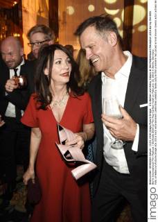 Iris Berben and Heiko Kiesow at the Medienboard Reception 2016 during the 66th Berlin International Film Festival Berlinale 2016 at The Ritz-Carlton hotel on February 13, 2016 in Berlin, Germany. Foto:xFredericx xFuturexImage